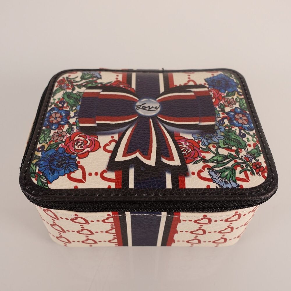 Brighton Soft Case Travel Jewelry Box Zip Around "Be Your Kind of Beautiful"